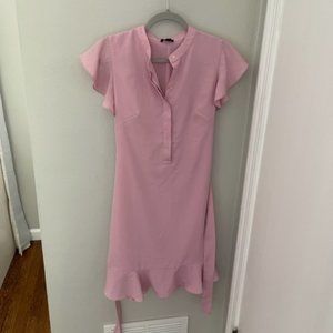 Ann Taylor Pink-Mauvey Dress, Size 2